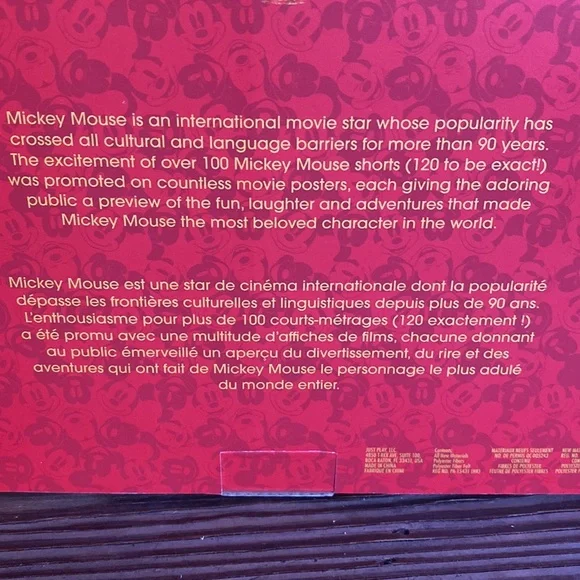 Disney Year Of the Mouse Mickey Mouse Movie Star May Plush Special Edition #5 - Picture 15 of 16